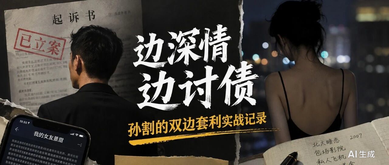 边深情边讨债：孙割的双边套利实战记录